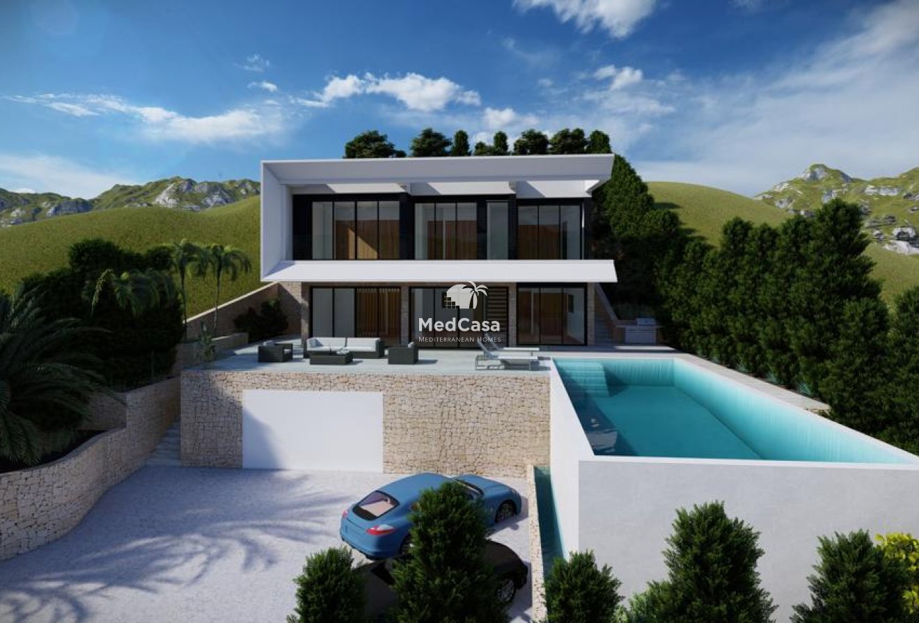 Obra nueva - Villa -
Altea