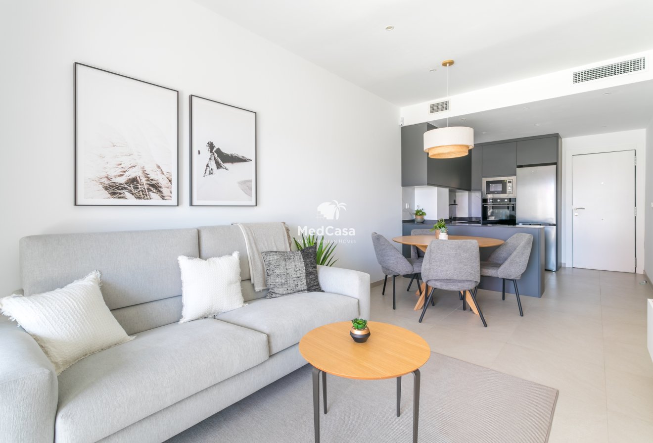 Obra nueva - Apartamento planta baja -
Torrevieja