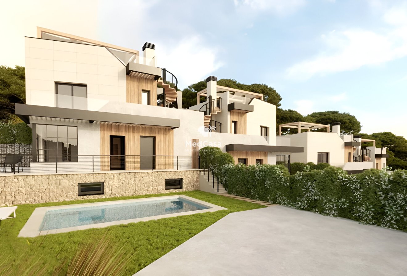 Neubau - Reihenhaus -
Polop de La Marina