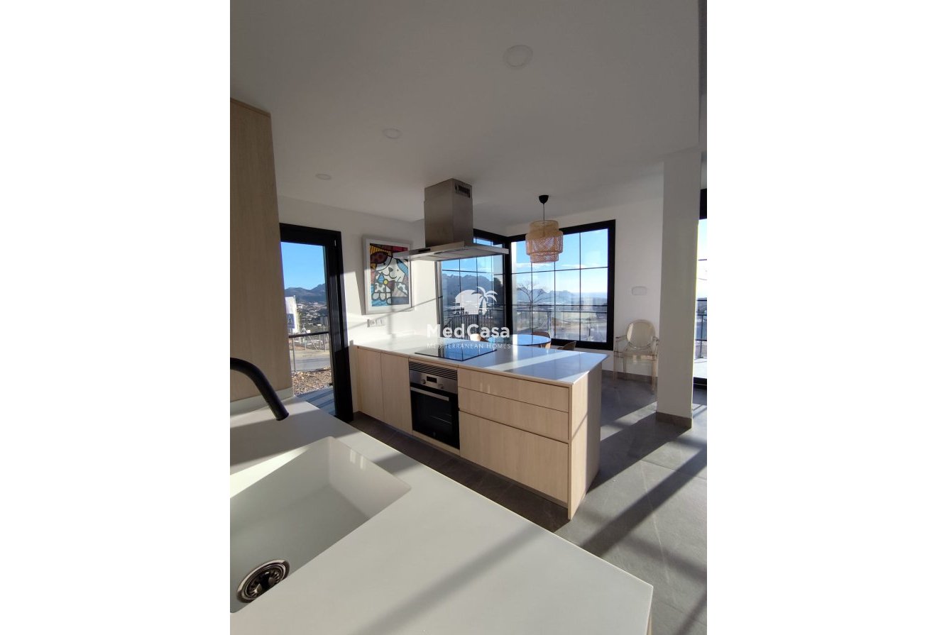 Obra nueva - Adosado -
Polop de La Marina