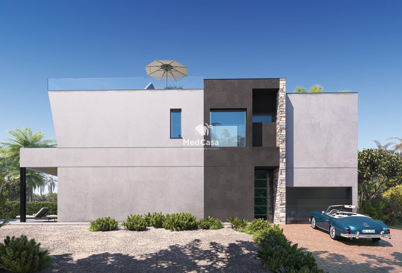 Obra nueva - Villa -
Calpe