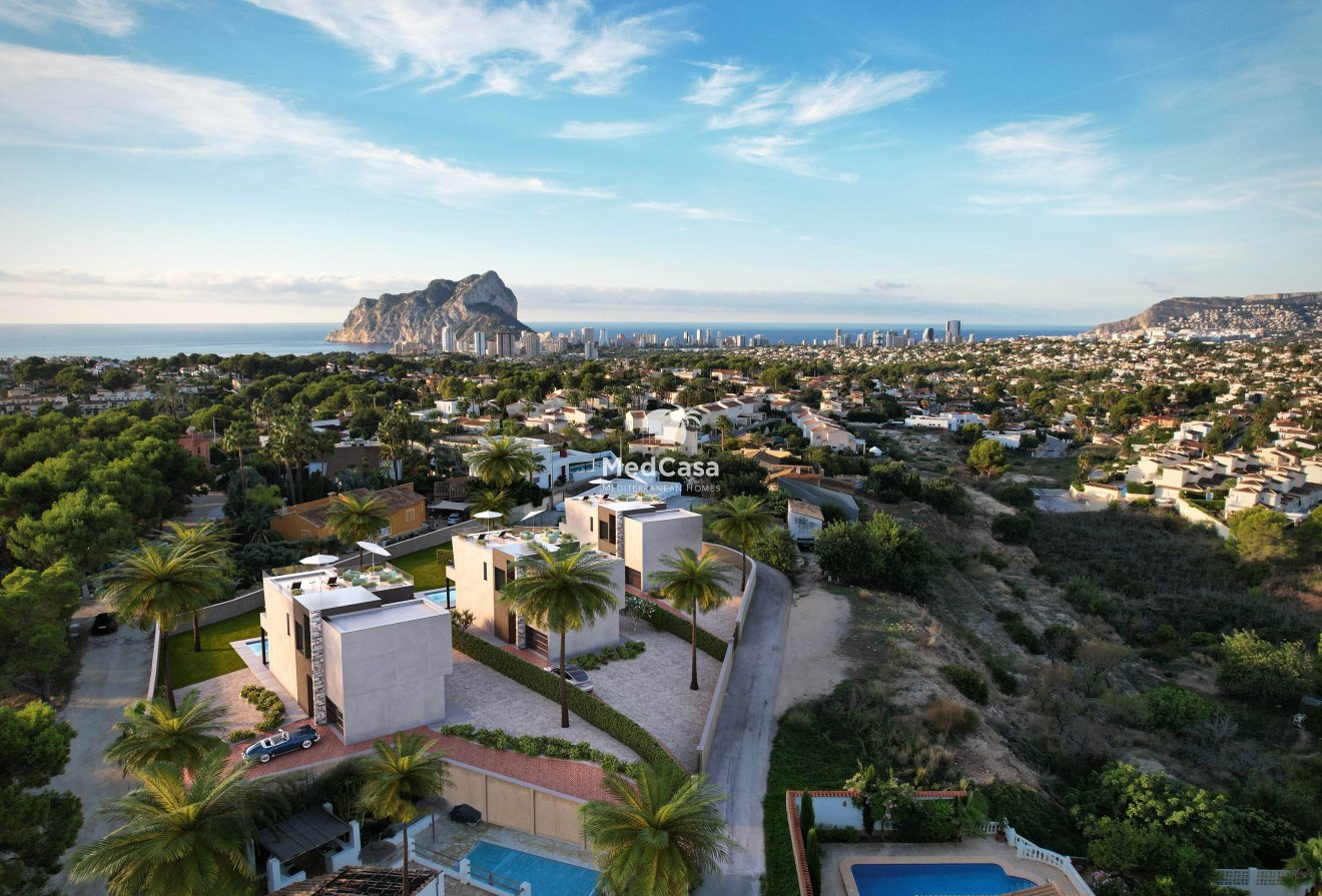 Obra nueva - Villa -
Calpe