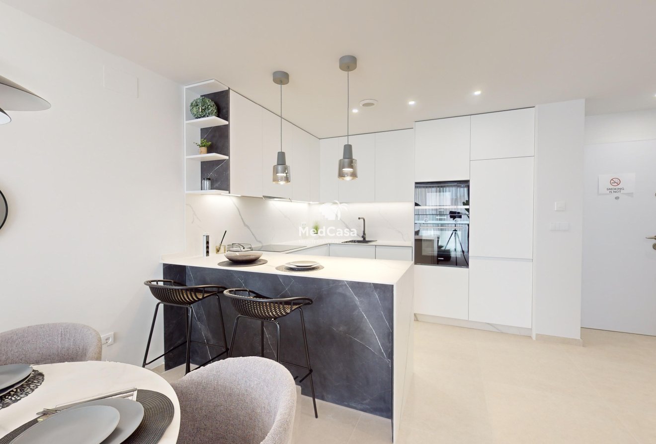 Neubau - Erdgeschosswohnung -
Orihuela Costa - Cabo Roig