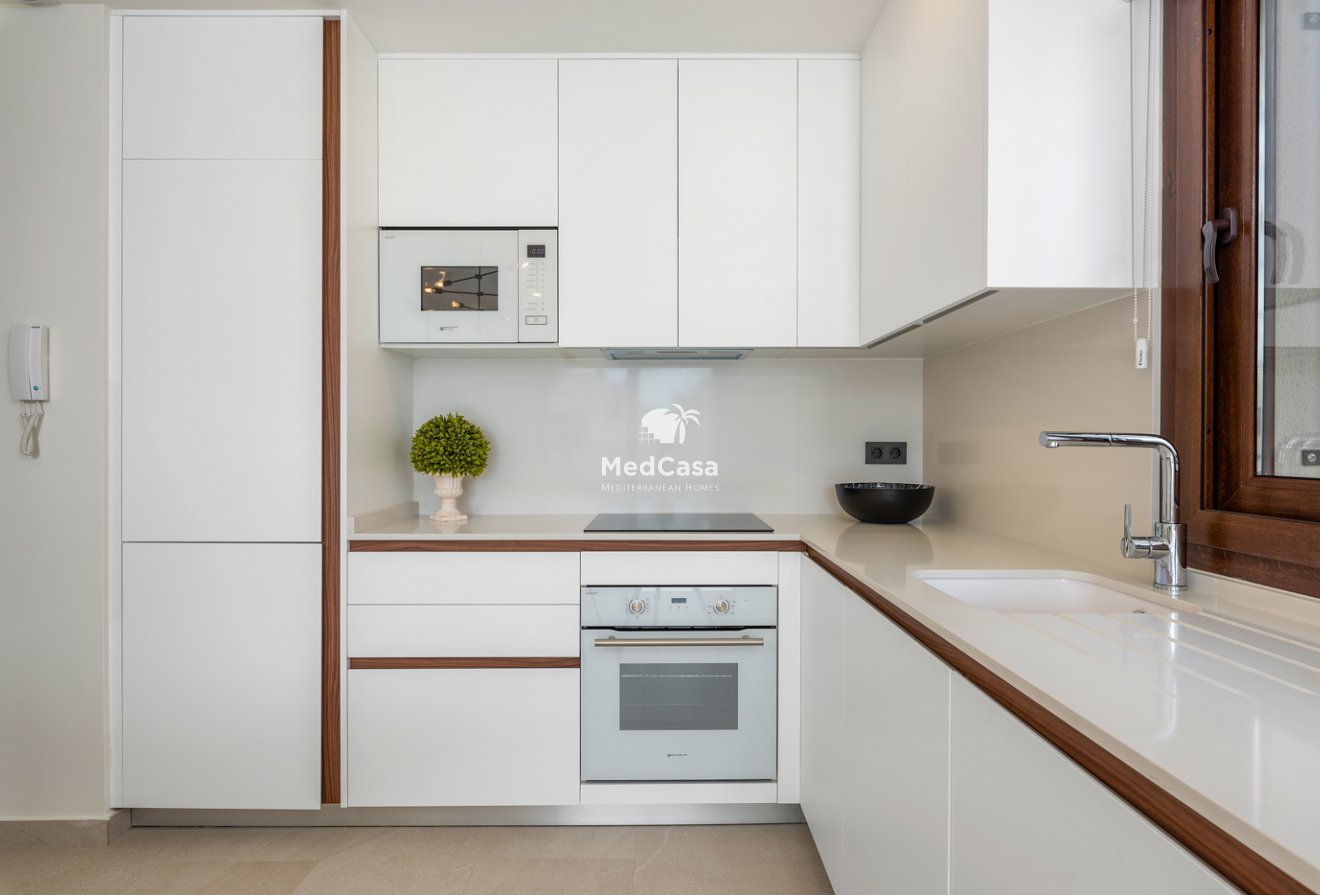 Obra nueva - Apartamento planta baja -
Torrevieja