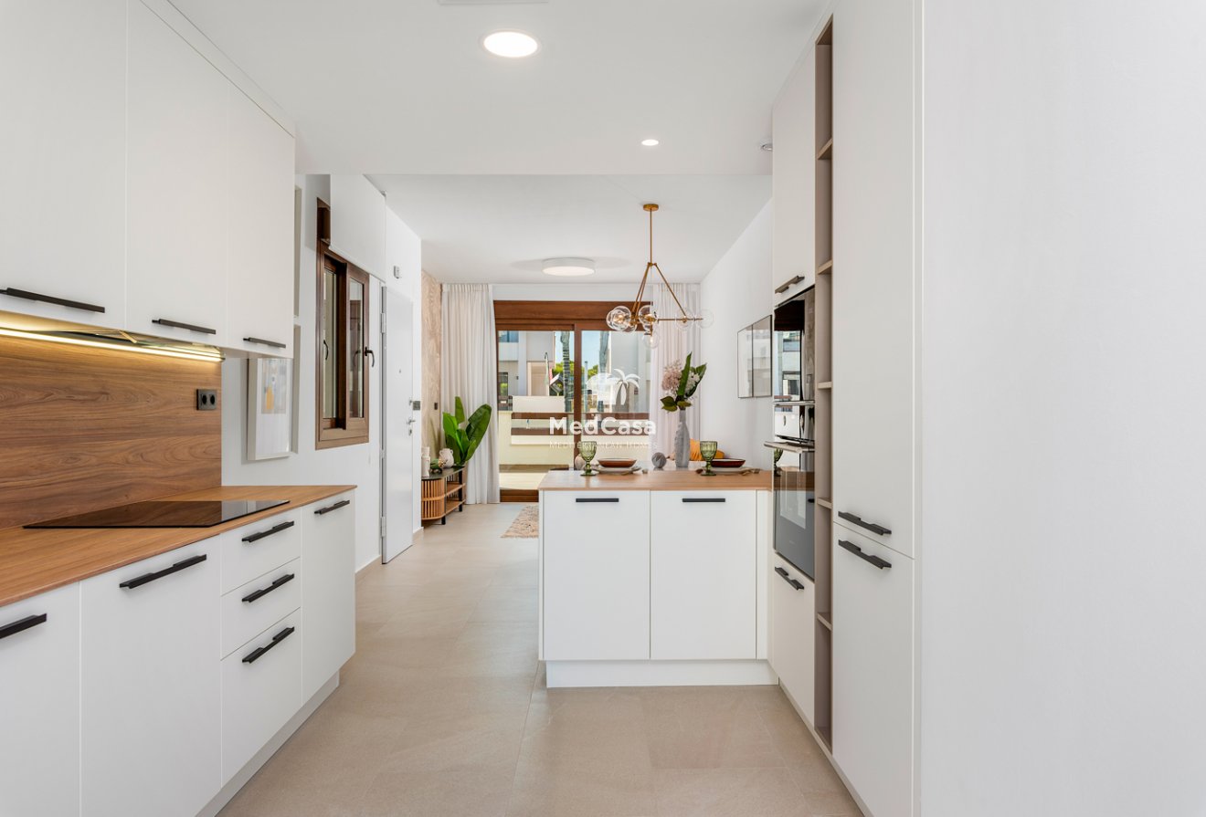 Obra nueva - Apartamento planta baja -
Torrevieja