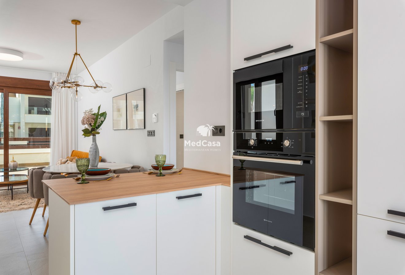 Obra nueva - Apartamento planta baja -
Torrevieja