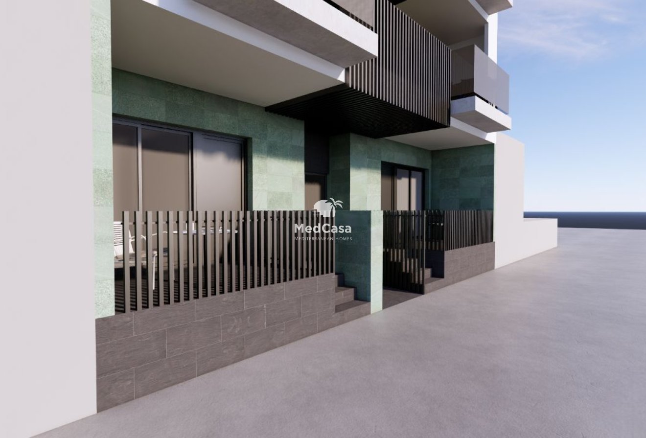 Obra nueva - Apartamento planta baja -
Torre de la Horadada