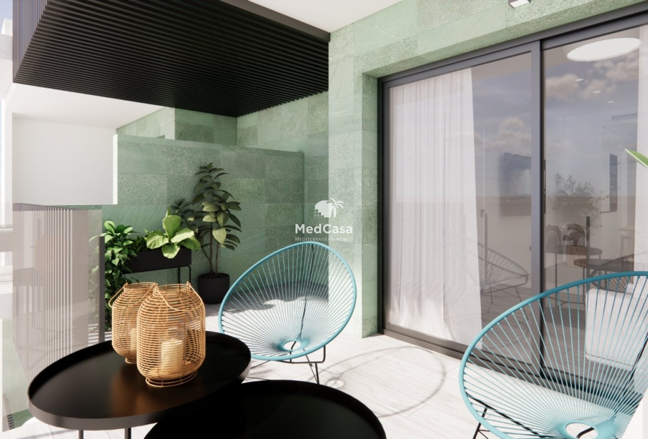 Obra nueva - Apartamento planta baja -
Torre de la Horadada