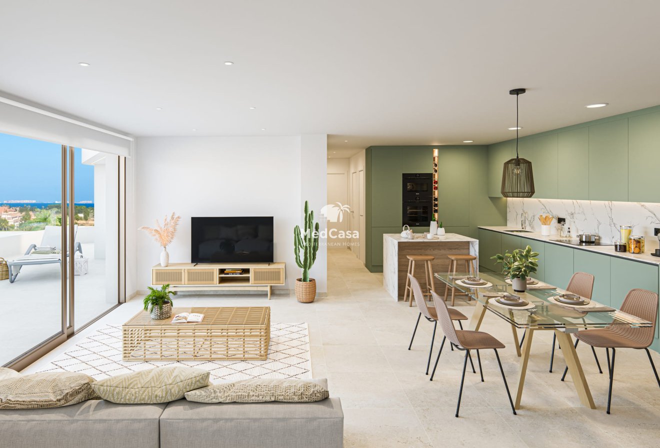 Obra nueva - Apartamento -
Los Alcázares