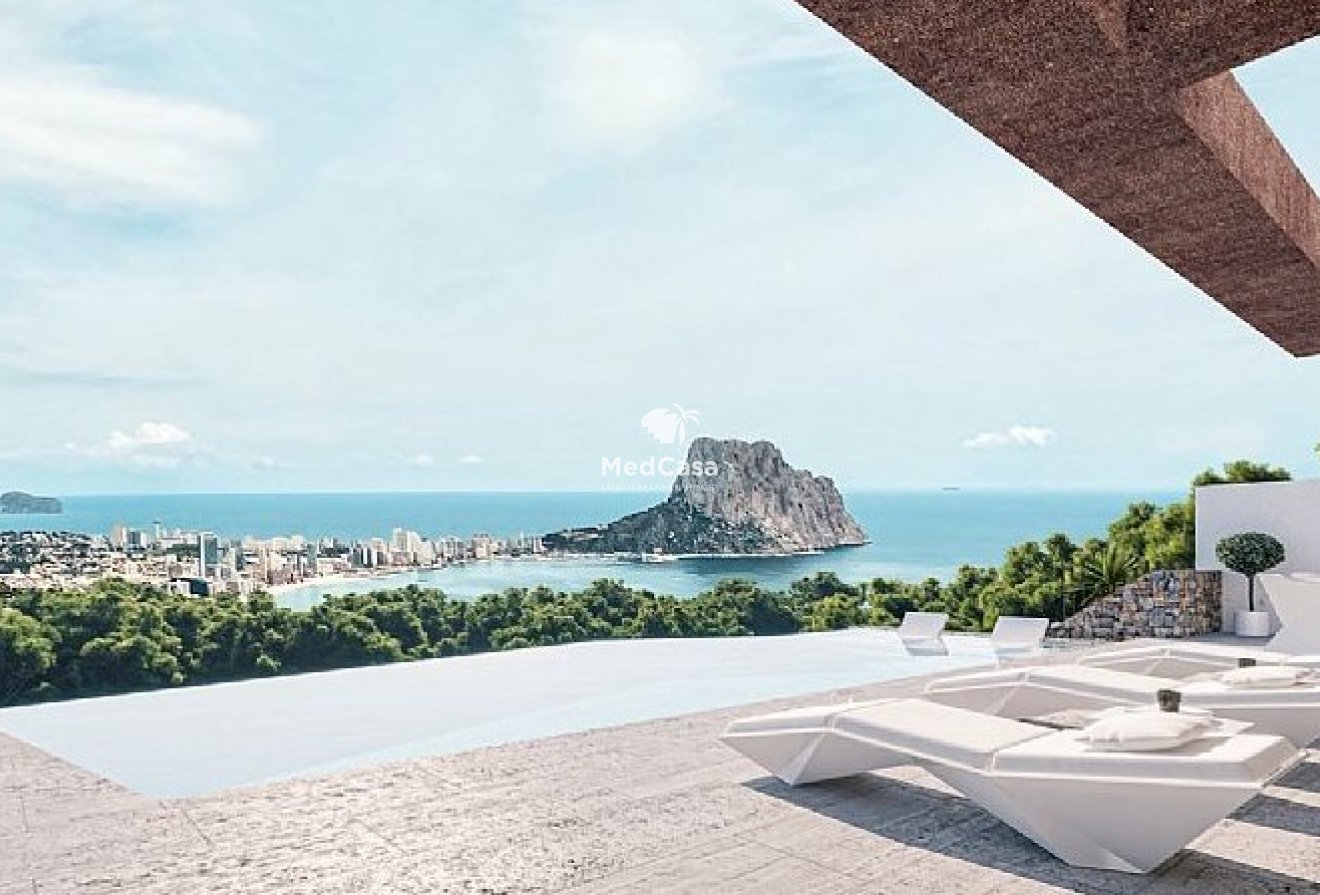 Obra nueva - Villa -
Calpe