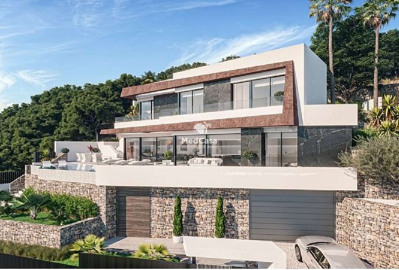 Obra nueva - Villa -
Calpe