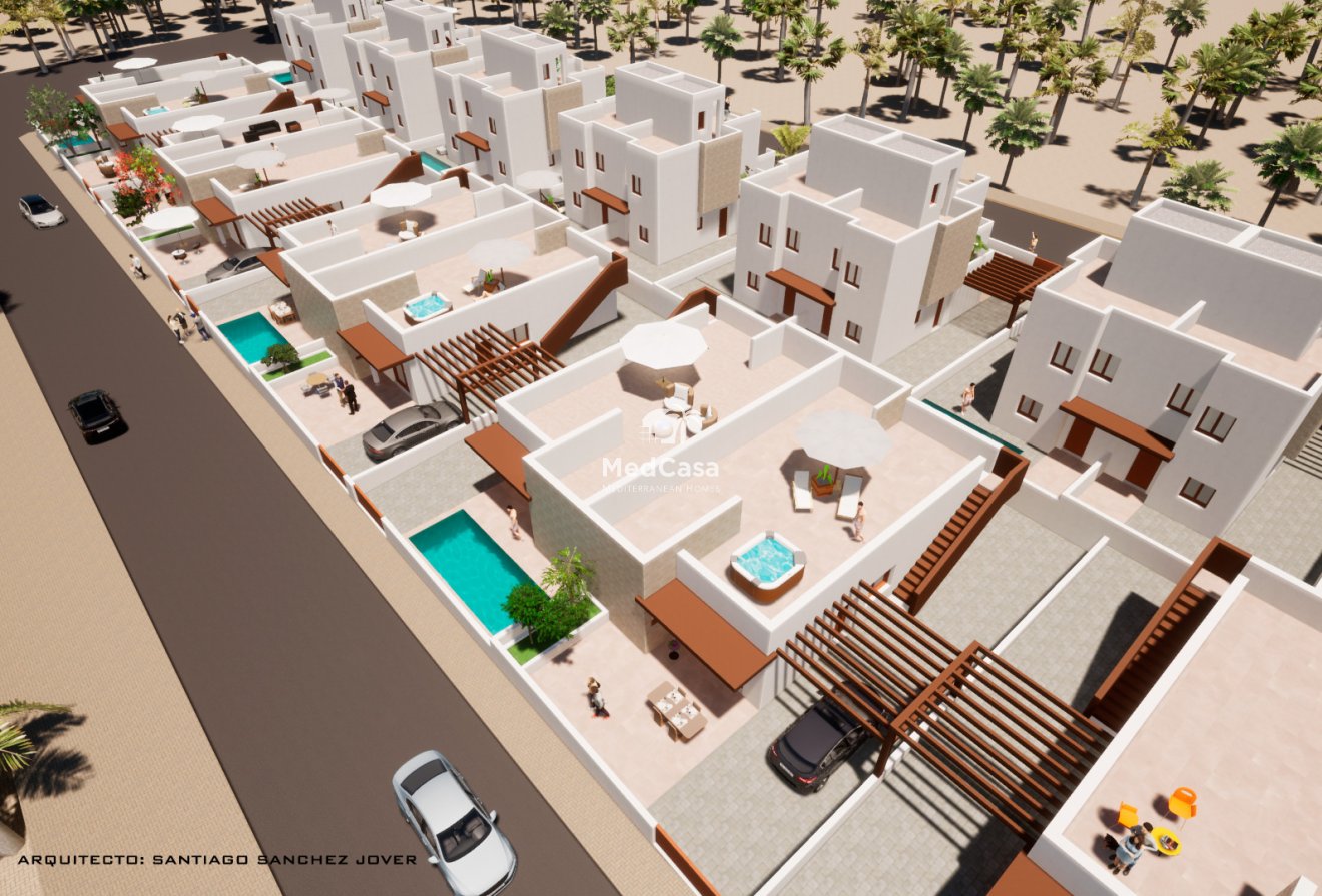 Neubau - Reihenhaus -
Mazarrón