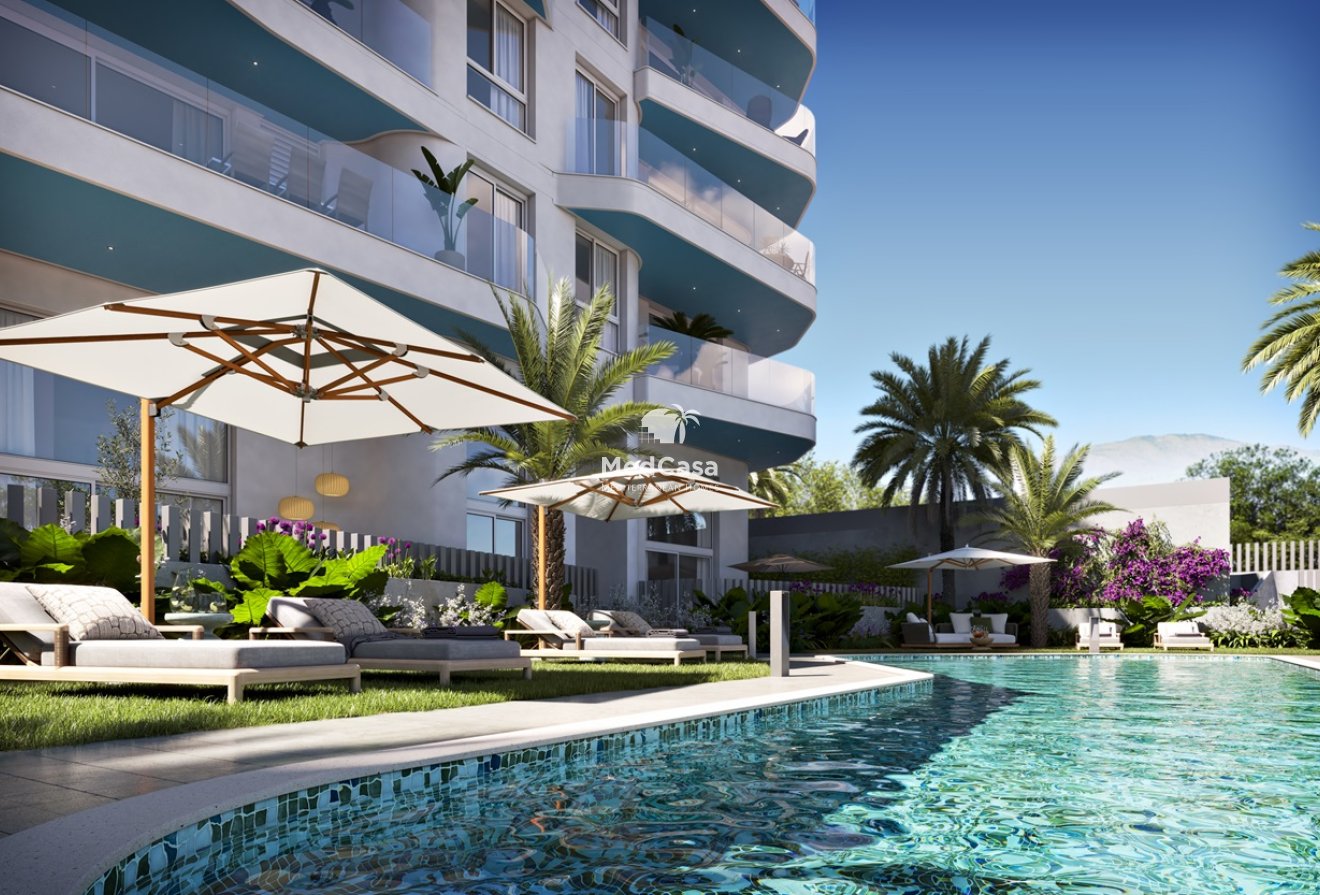 Neubau - Erdgeschosswohnung -
Villajoyosa - La Vila Joiosa