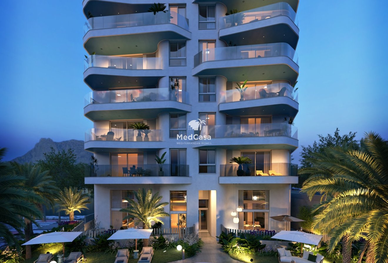 Neubau - Erdgeschosswohnung -
Villajoyosa - La Vila Joiosa