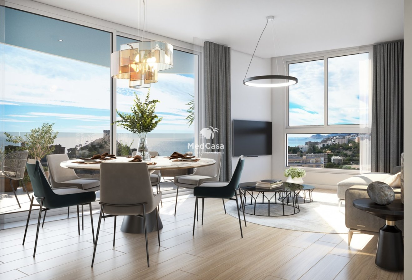 Neubau - Erdgeschosswohnung -
Villajoyosa - La Vila Joiosa