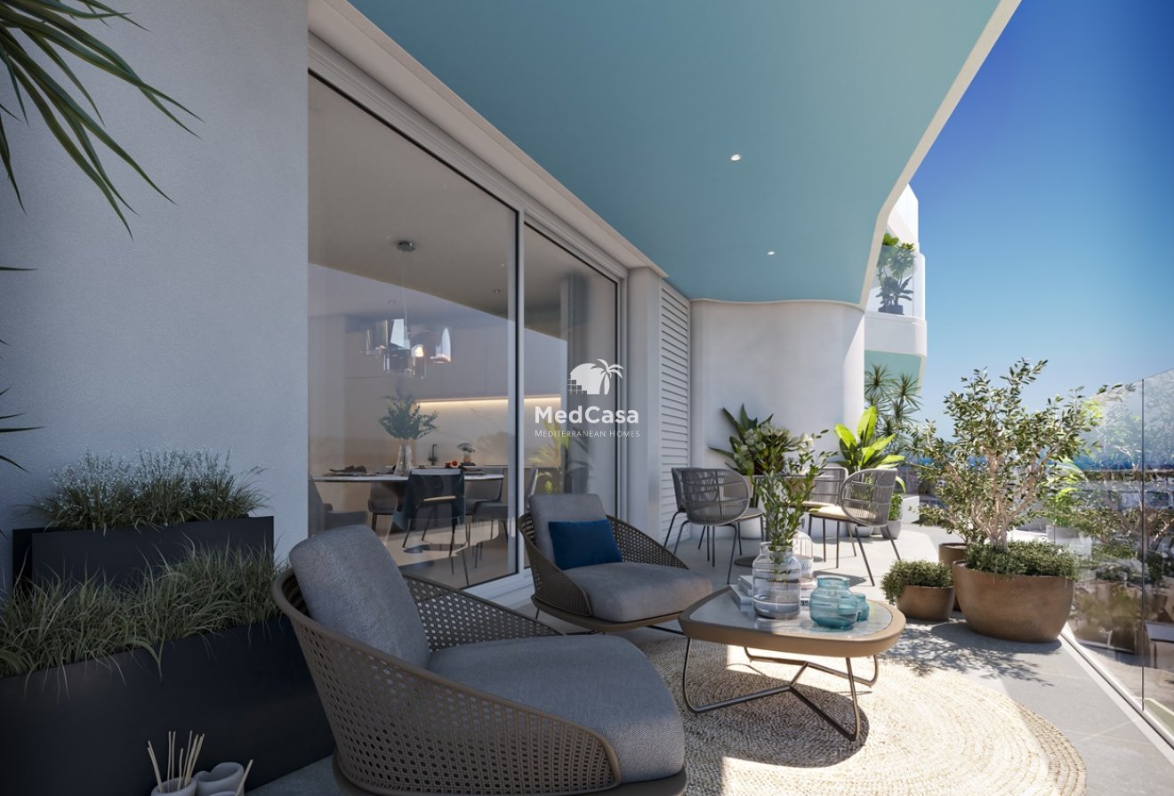 Neubau - Erdgeschosswohnung -
Villajoyosa - La Vila Joiosa