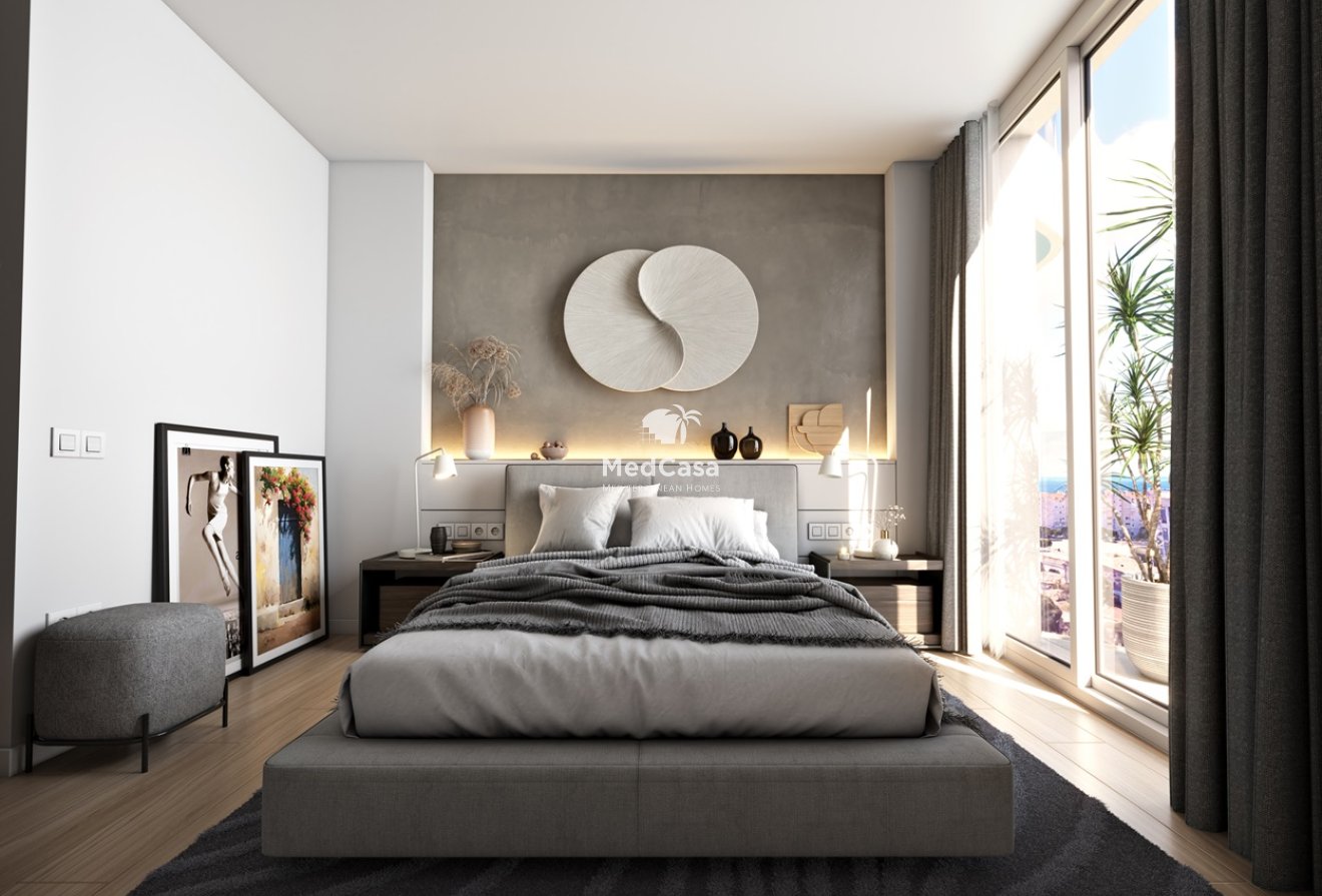 Neubau - Erdgeschosswohnung -
Villajoyosa - La Vila Joiosa