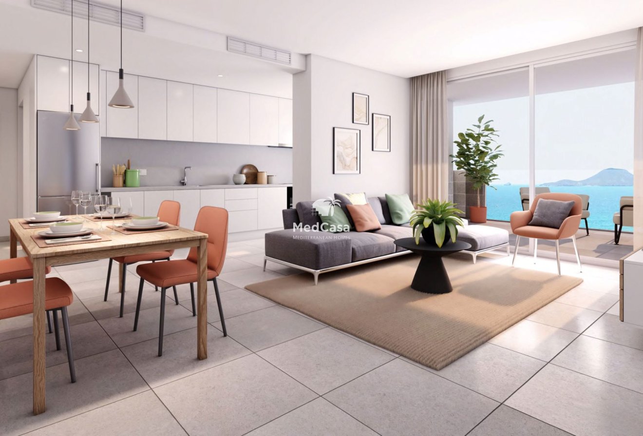 New Build - Apartment -
La Manga