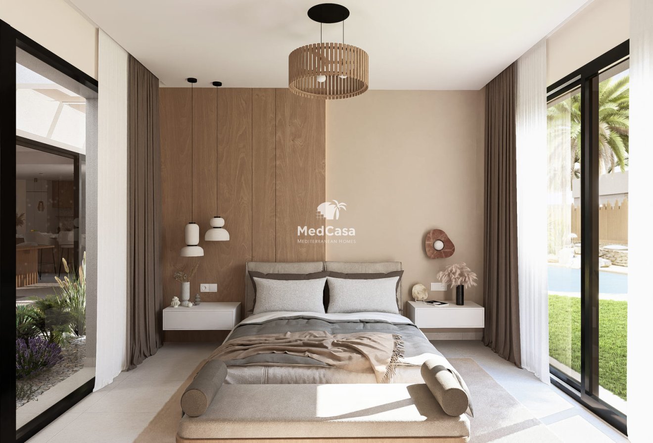 Obra nueva - Villa -
Murcia