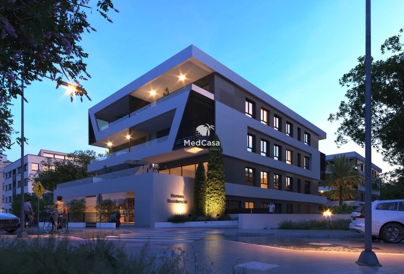 Neubau - Erdgeschosswohnung -
San Juan de Alicante - Sant Joan d'Alacant