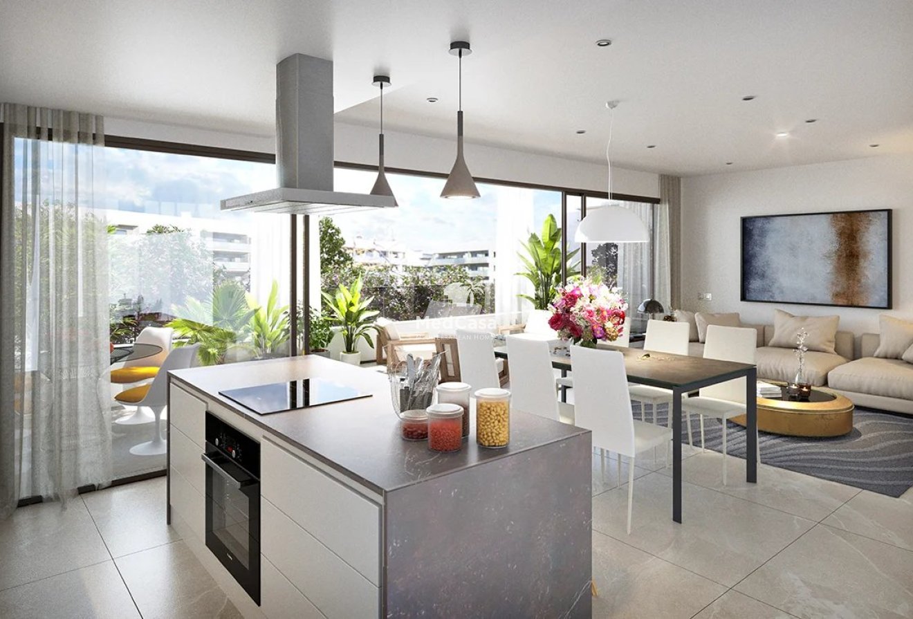 Neubau - Erdgeschosswohnung -
San Juan de Alicante - Sant Joan d'Alacant