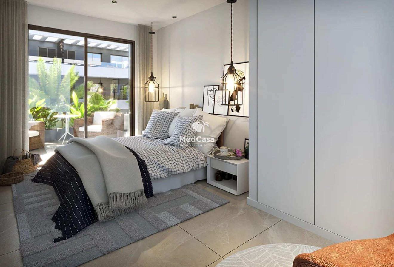 Neubau - Erdgeschosswohnung -
San Juan de Alicante - Sant Joan d'Alacant