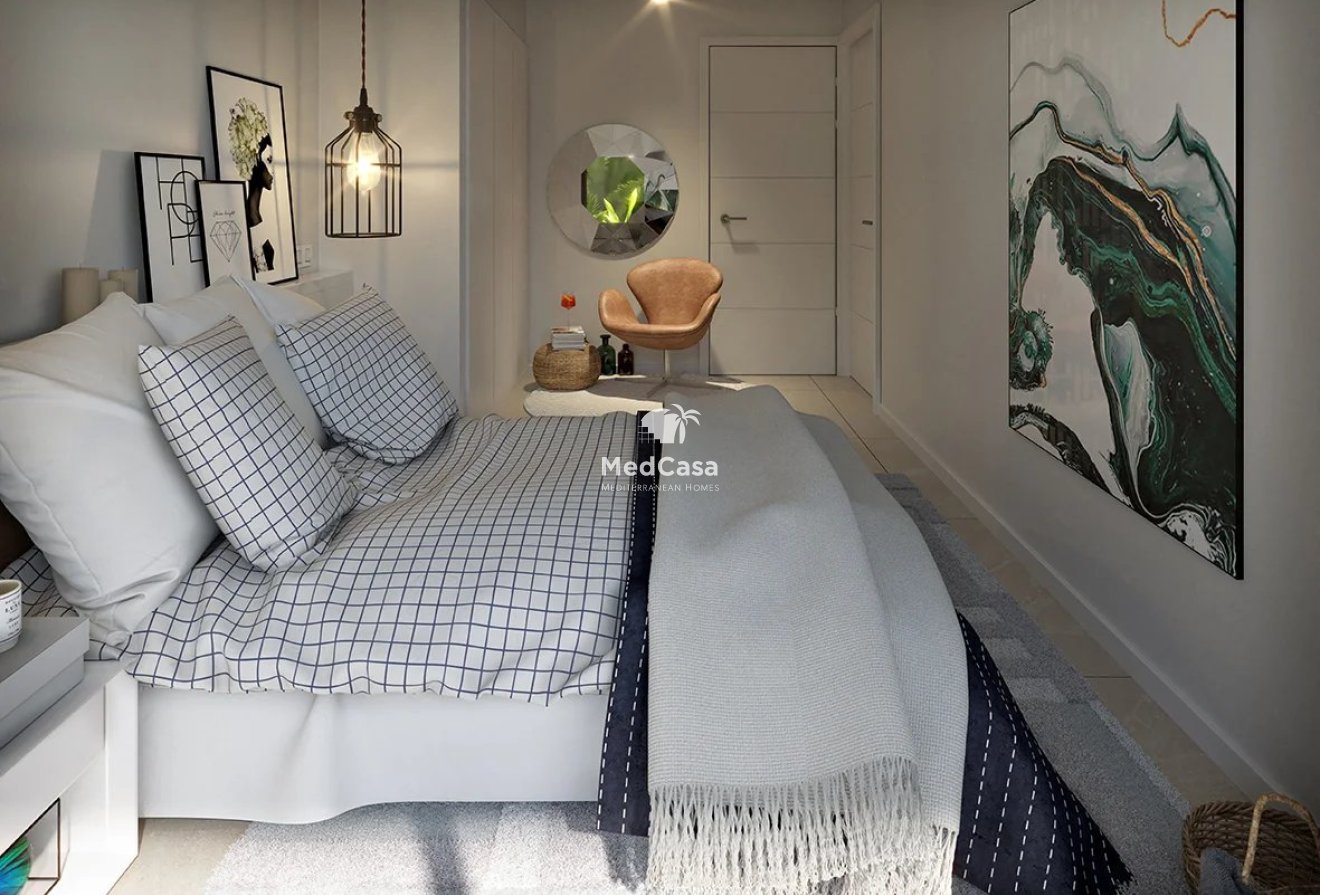 Neubau - Erdgeschosswohnung -
San Juan de Alicante - Sant Joan d'Alacant