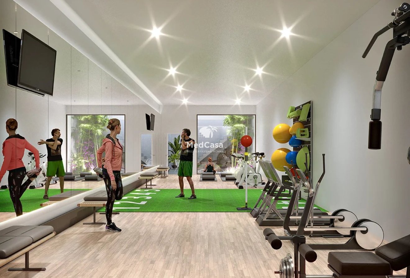 Neubau - Erdgeschosswohnung -
San Juan de Alicante - Sant Joan d'Alacant