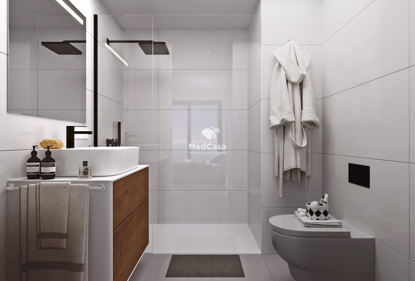 Obra nueva - Apartamento planta baja -
La Manga