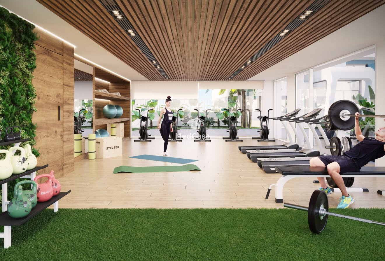 Obra nueva - Apartamento planta baja -
La Manga