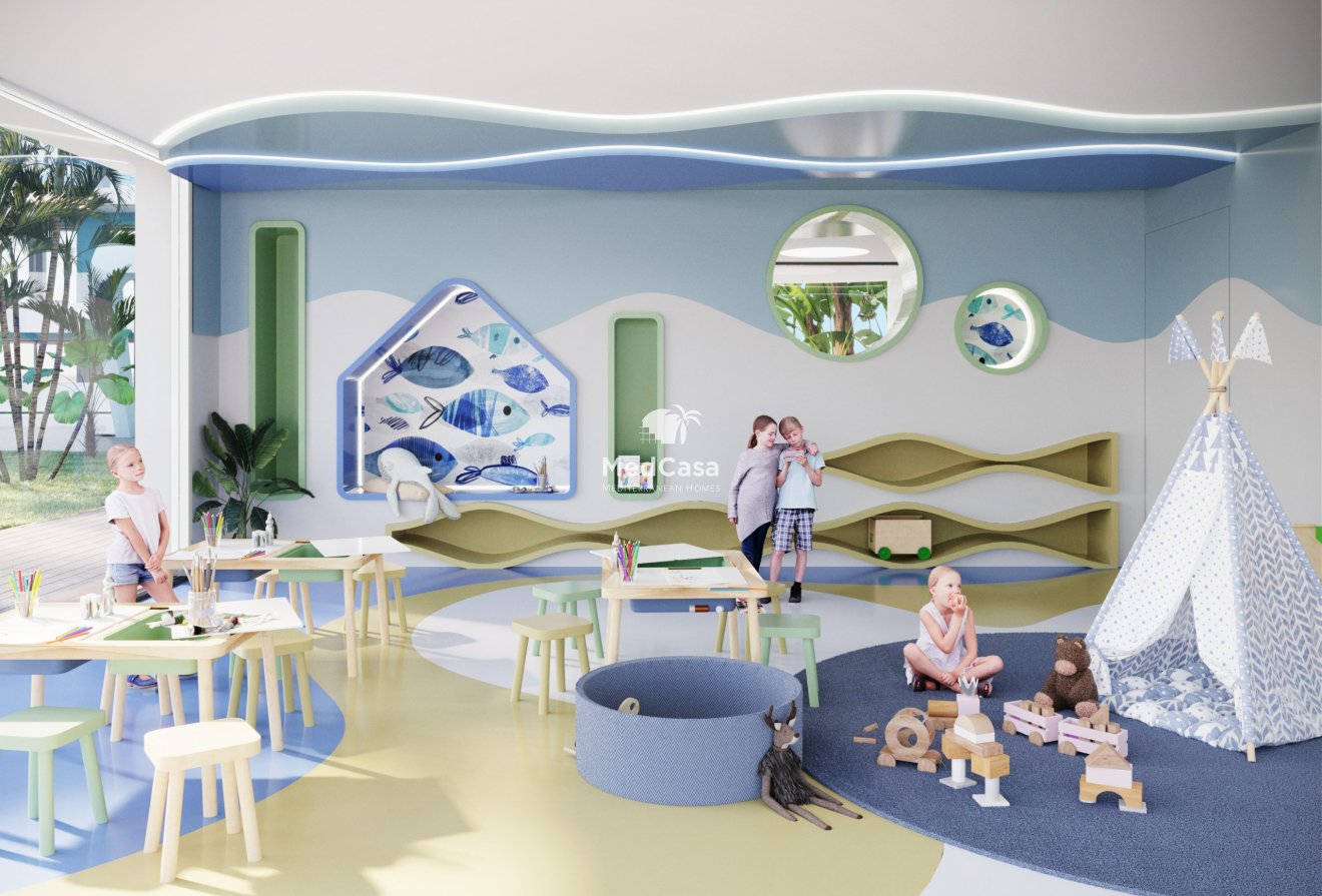 Obra nueva - Apartamento planta baja -
La Manga