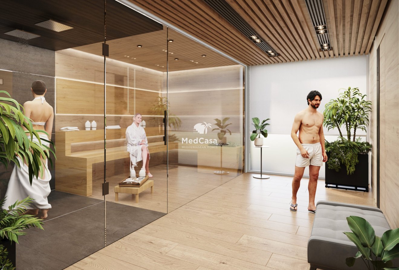 Obra nueva - Apartamento planta baja -
La Manga