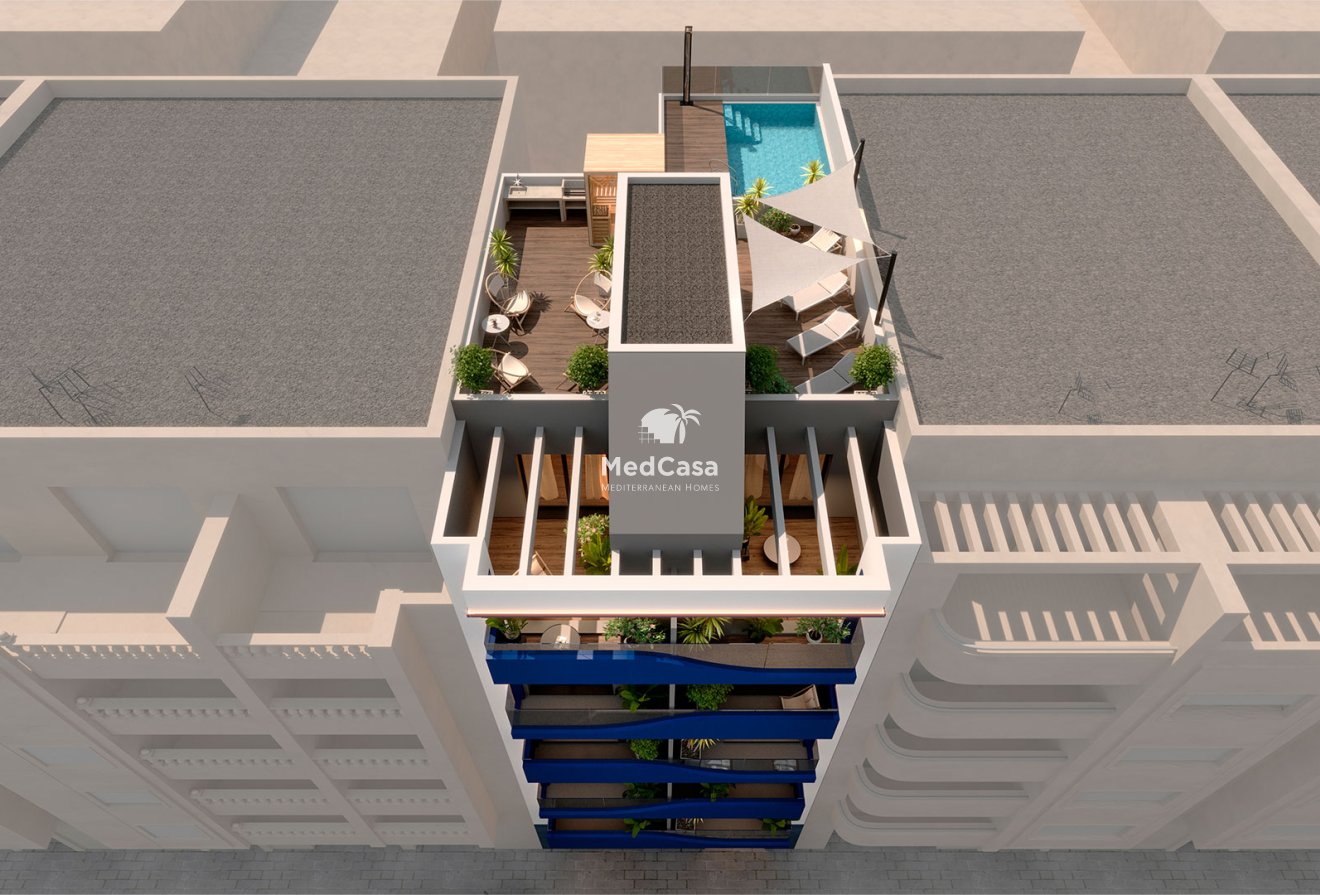 Obra nueva - Ático -
Torrevieja