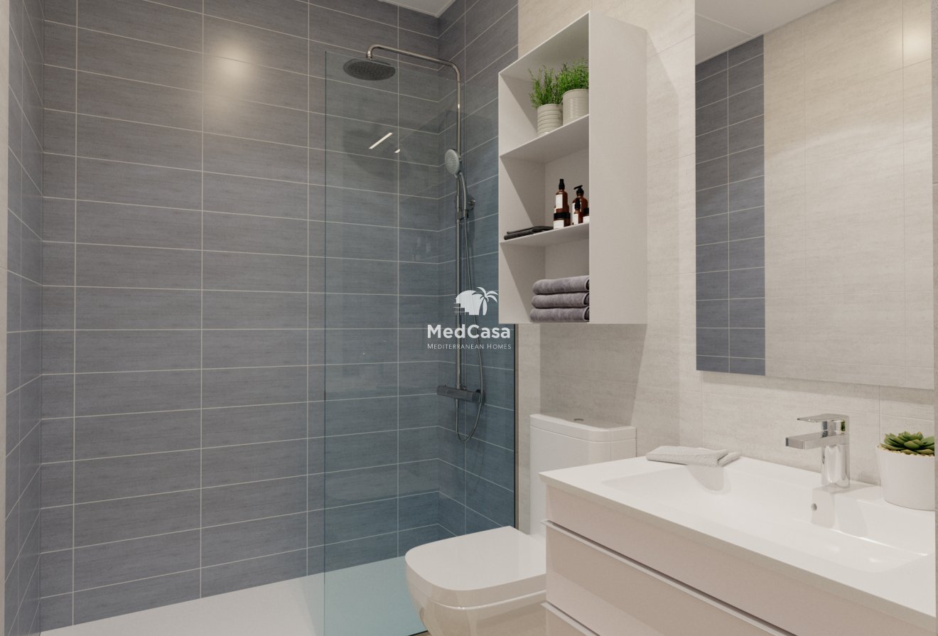 Obra nueva - Apartamento planta baja -
Algorfa