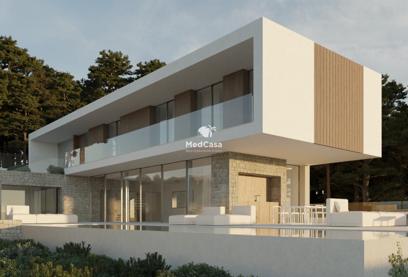 Obra nueva - Villa -
Teulada