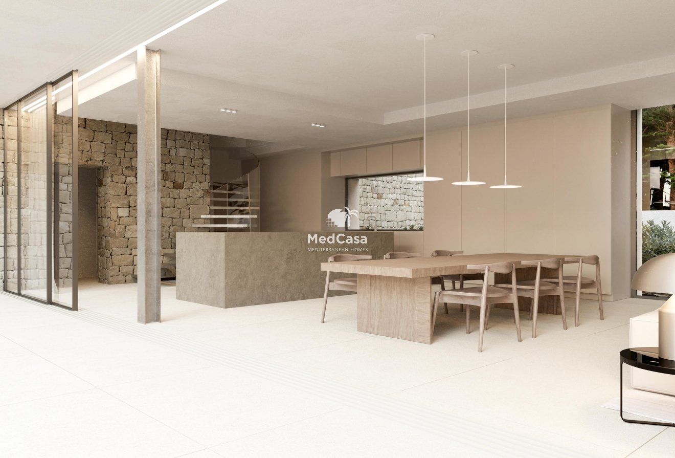 Obra nueva - Villa -
Teulada