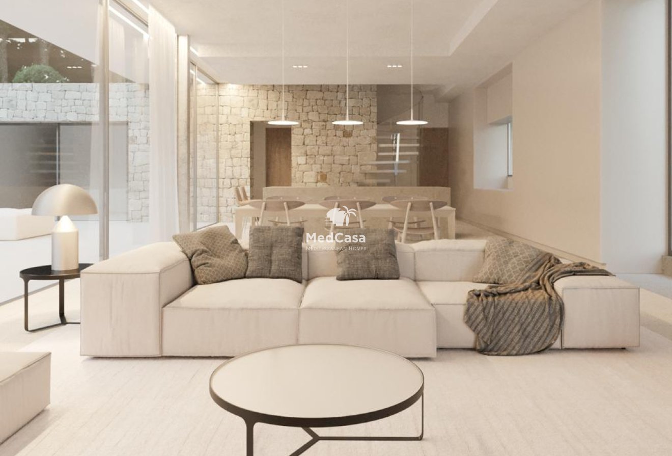 Obra nueva - Villa -
Teulada