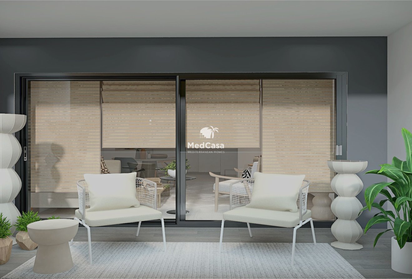 Obra nueva - Apartamento planta baja -
Torrevieja