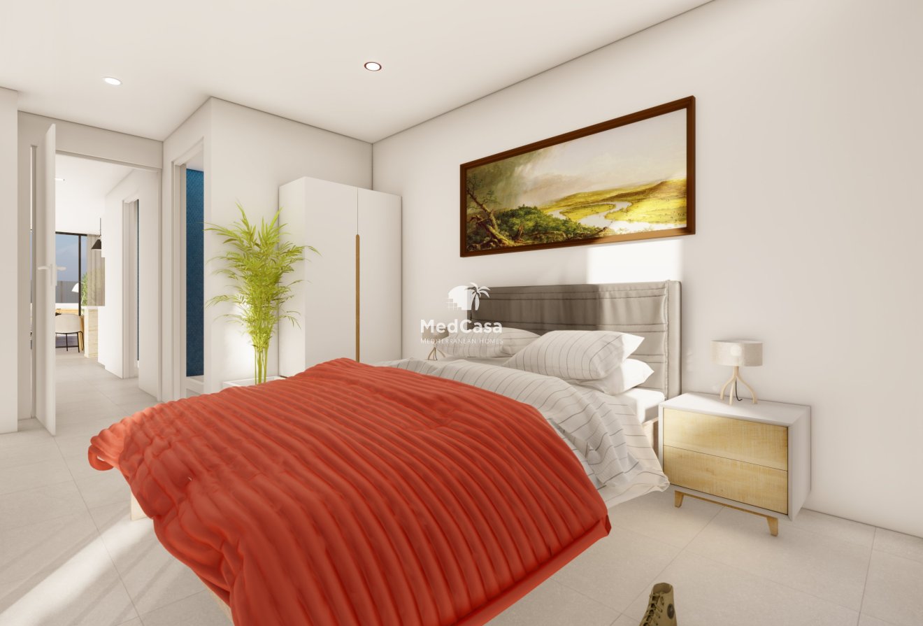 Obra nueva - Villa -
Murcia