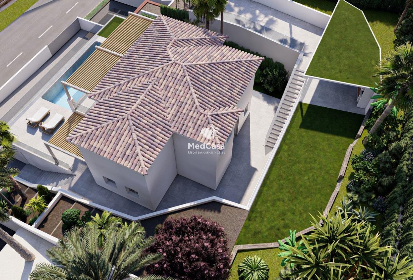 Obra nueva - Villa -
Altea