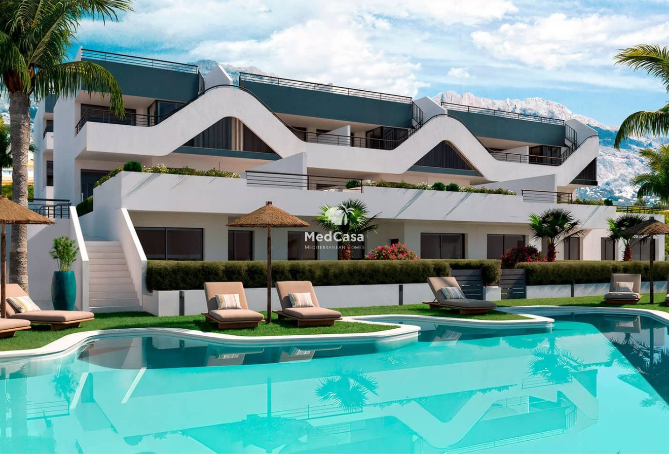 Obra nueva - Apartamento planta baja -
Alfaz del Pi