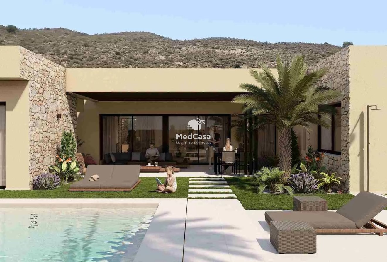 Neubau - Villa -
Golf Altaona - Baños y Mendigo