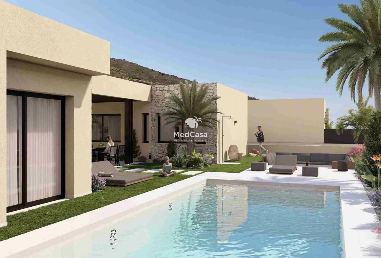 Neubau - Villa -
Golf Altaona - Baños y Mendigo