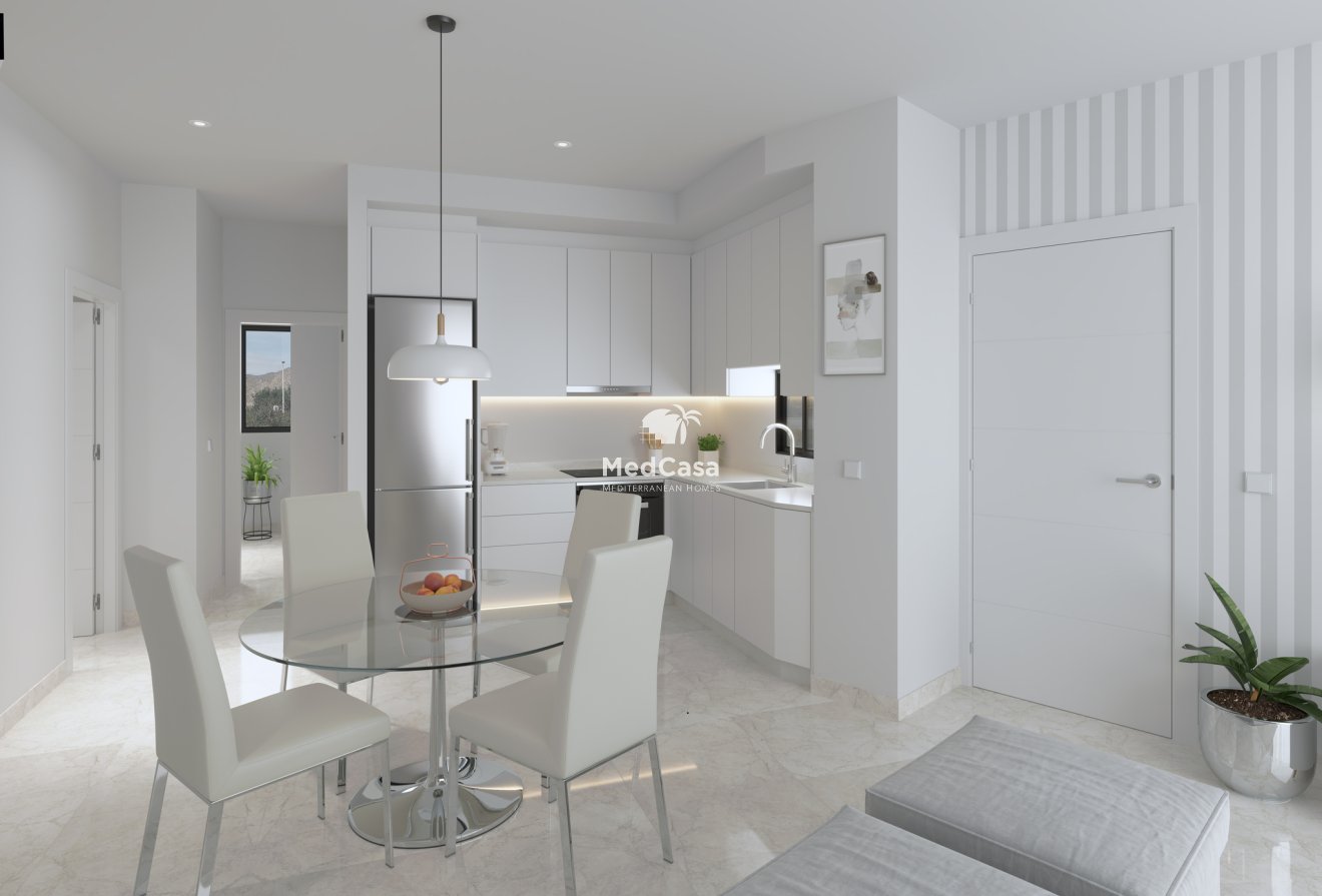 New Build - Ground floor apartment -
Mazarrón
