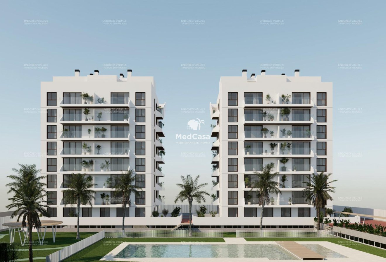 Obra nueva - Apartamento planta baja -
Guardamar del Segura