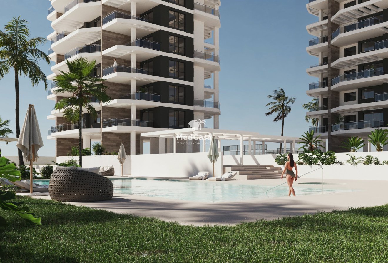 New Build - Apartment -
Calpe