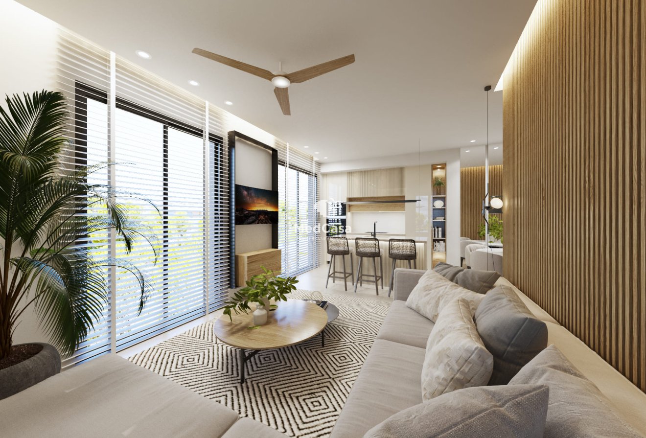 Obra nueva - Apartamento planta baja -
Santa Rosalia