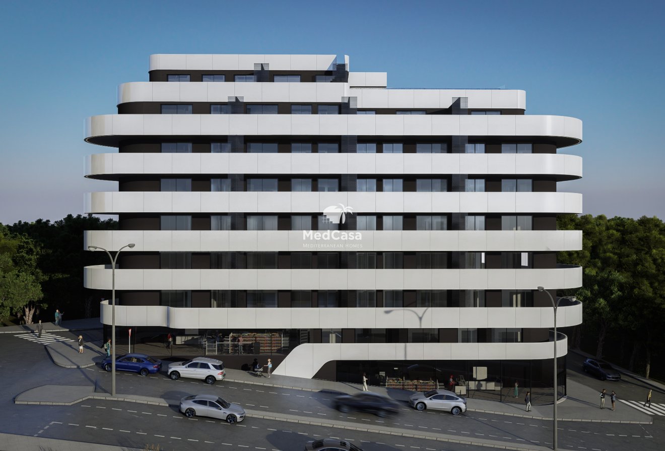 New Build - Apartment -
Calpe