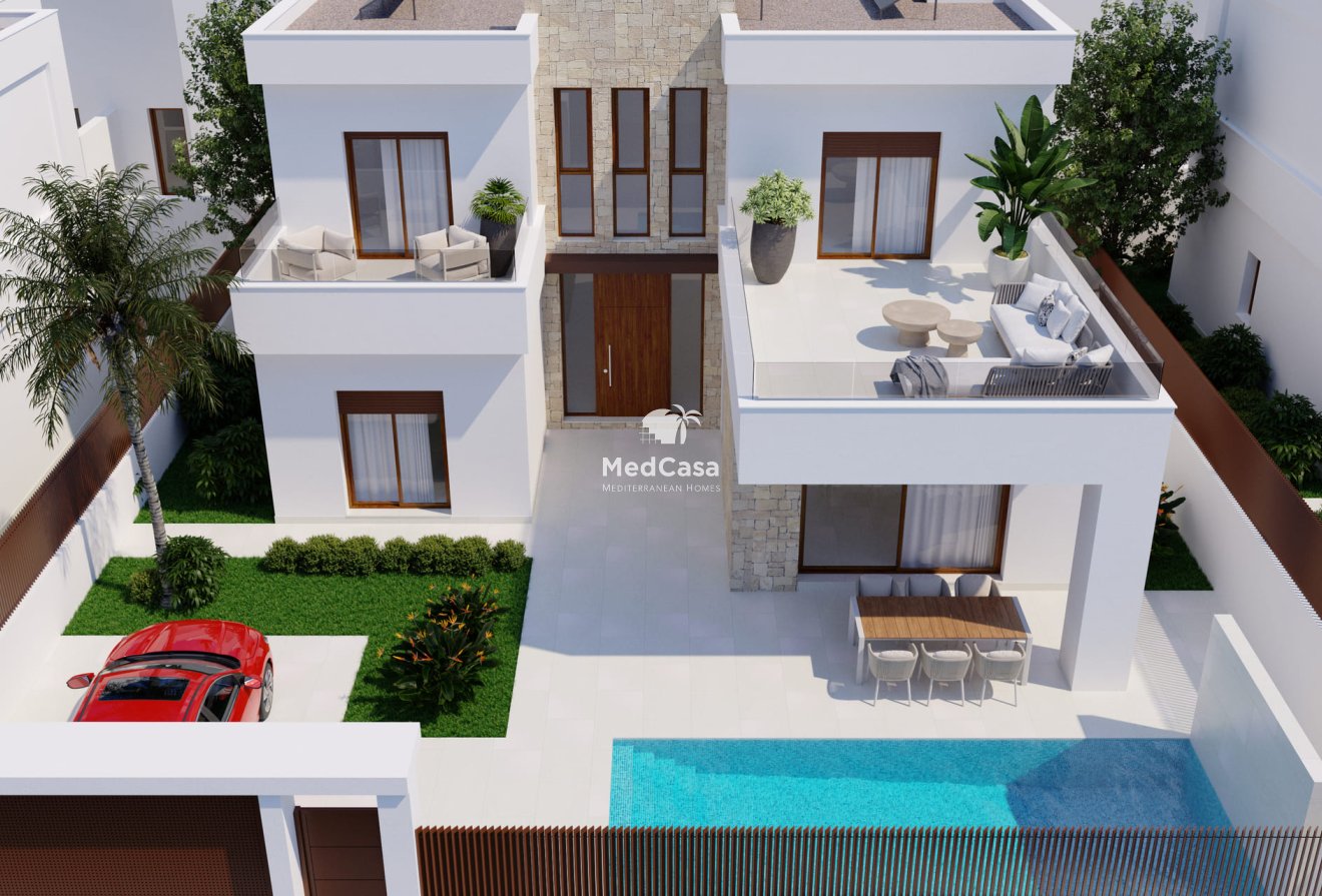 Obra nueva - Villa -
Orihuela Costa