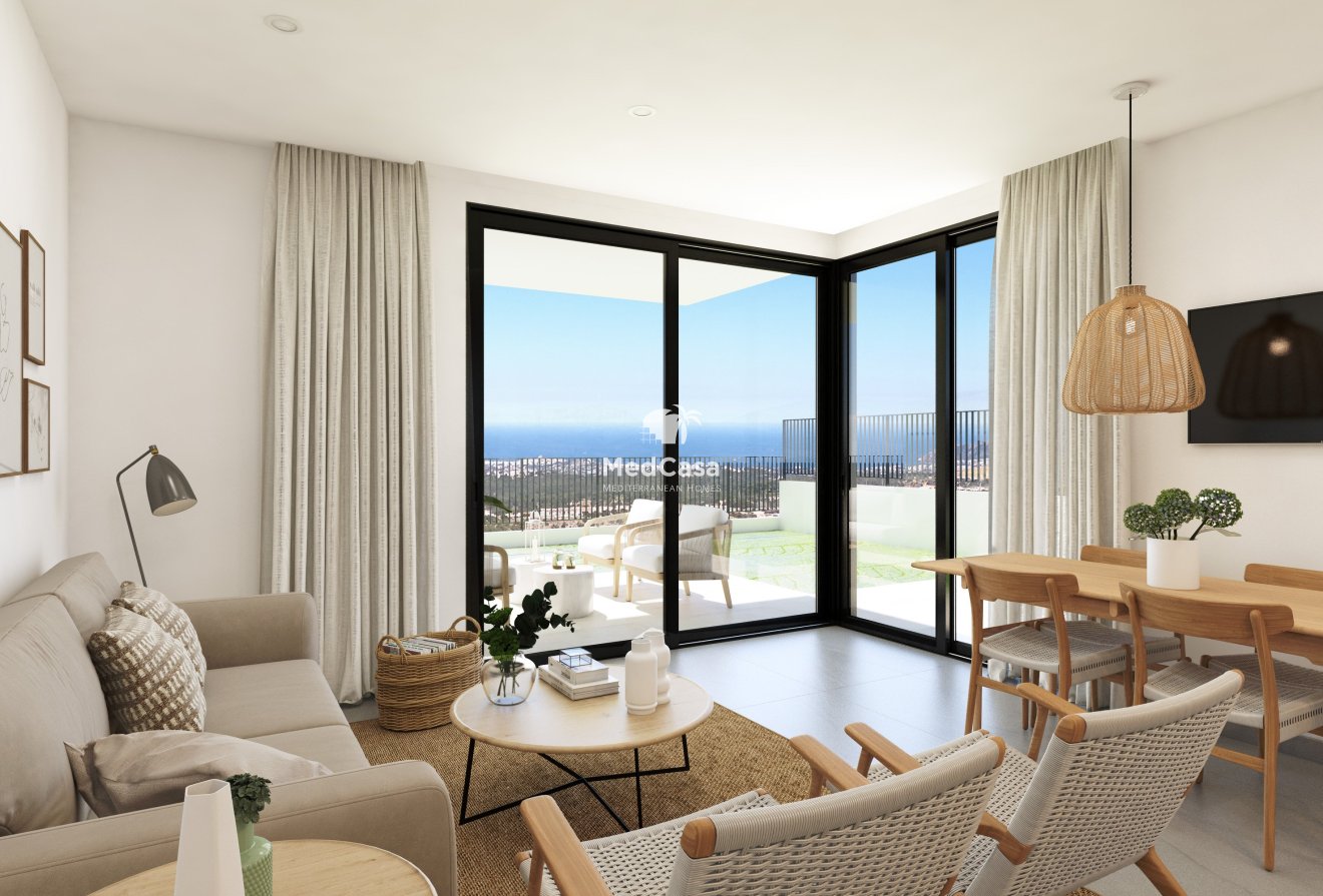 Obra nueva - Villa -
Polop de La Marina